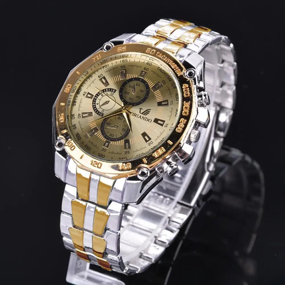 Montre Bracelet Classique à Quartz pour Hommes – Style et Précision Intemporels