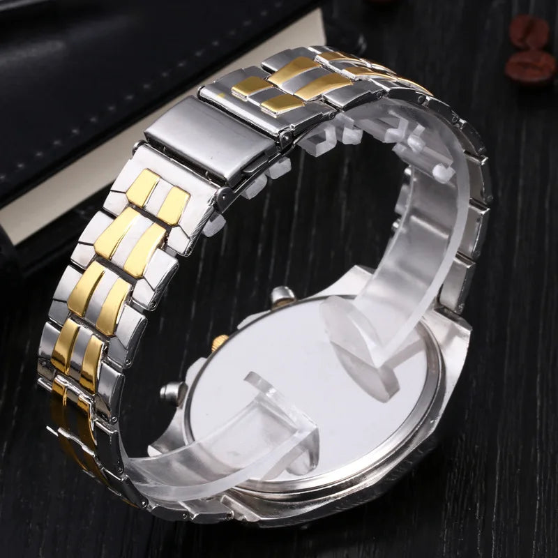 Montre Bracelet Classique à Quartz pour Hommes – Style et Précision Intemporels